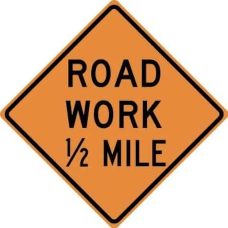 Accuform RIGID CONSTRUCT ION SIGN ROAD WORK FRK491HP FRK491HP